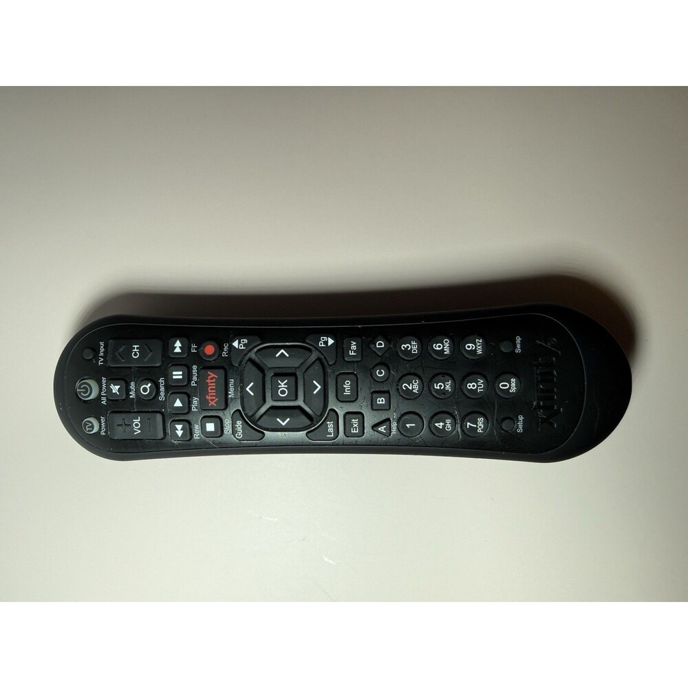 Xfinity XR2 Remote Control Comcast Black Tested Working OEM Clean